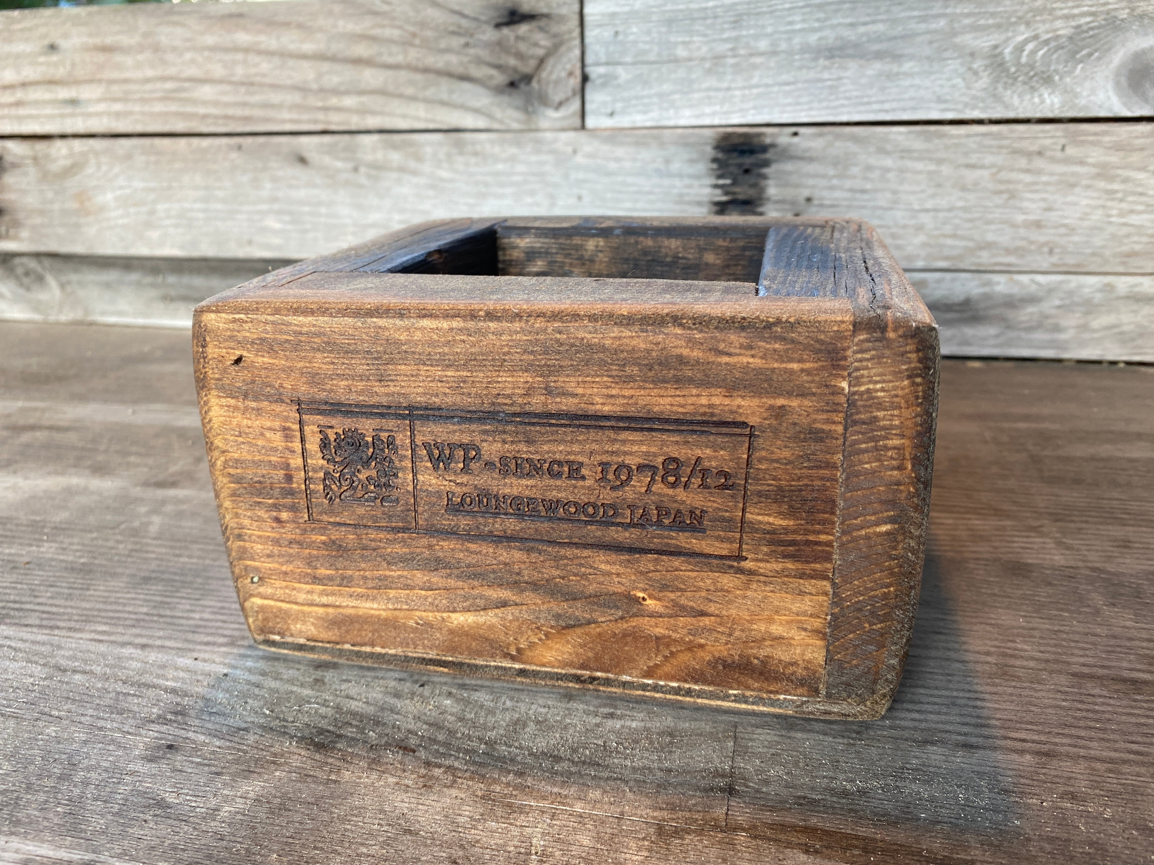 古材木製鉢ノーマルsize 1個 | loungewood