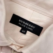 Burberrys バーバリー BLACK LABEL 長袖シャツ 40/うすピンク メンズ 三陽商会