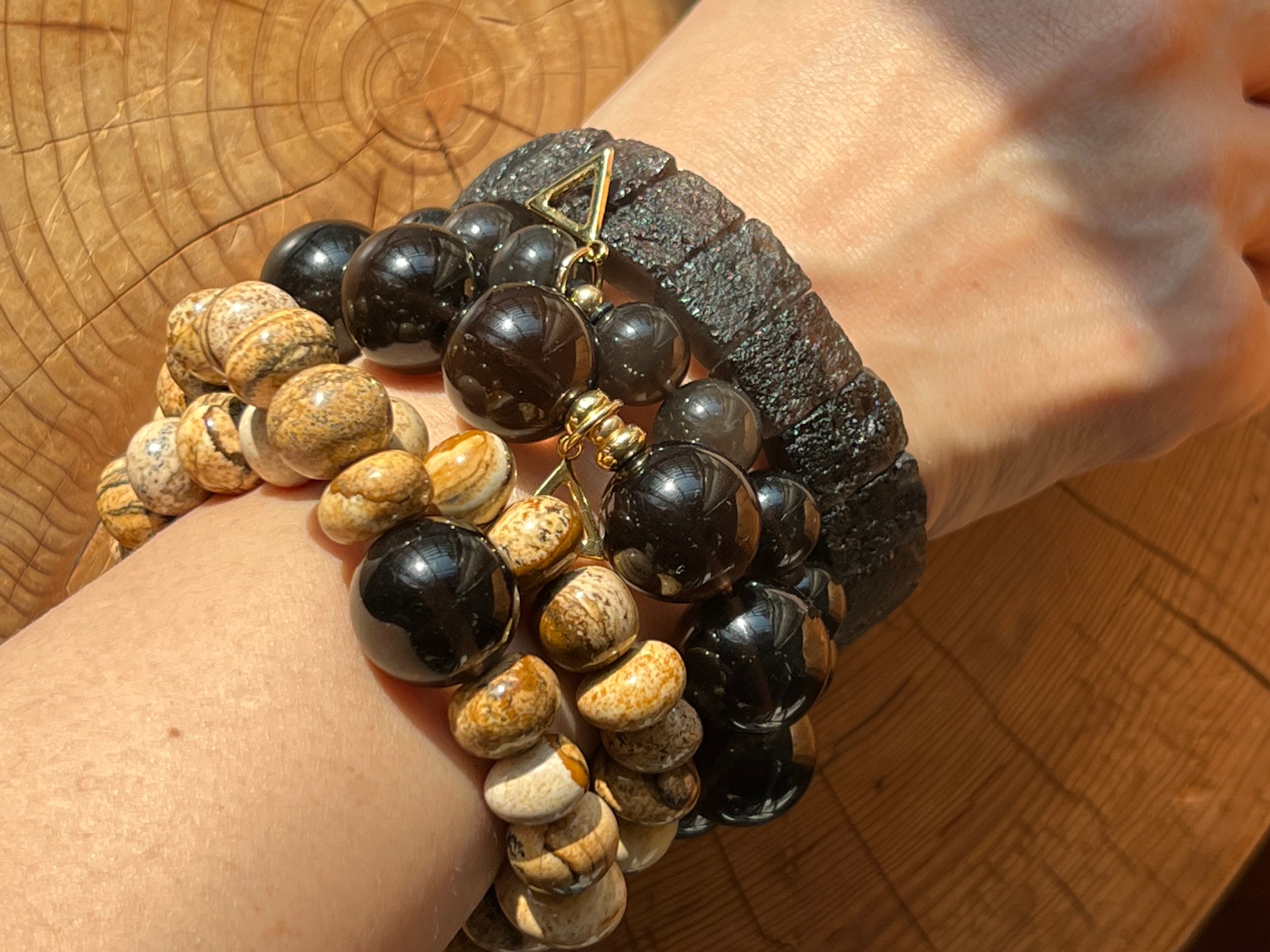 水を使って交信する】39g チンターマニバングル | amenti crystal