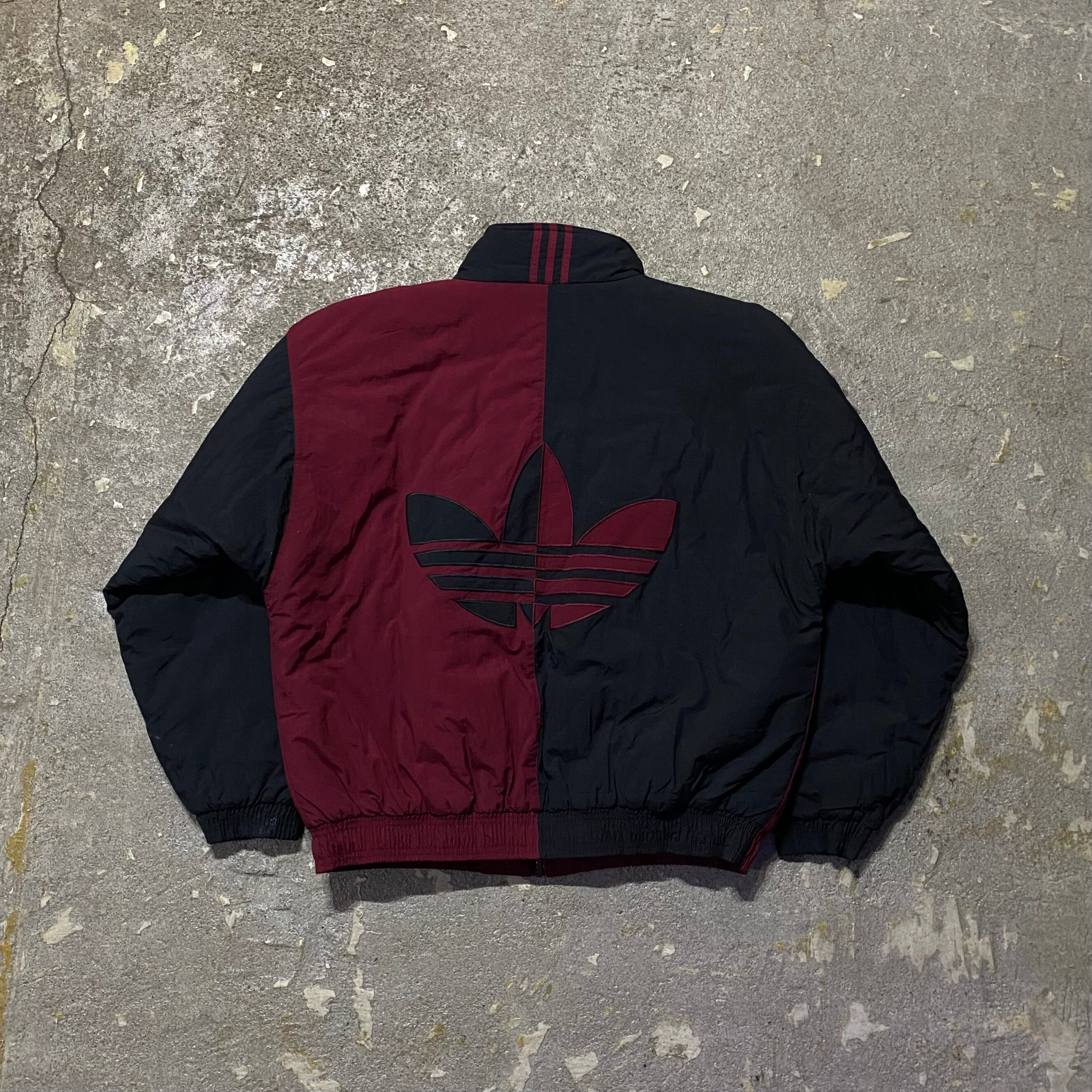 80s adidas switching color design nylon jacket【仙台店】