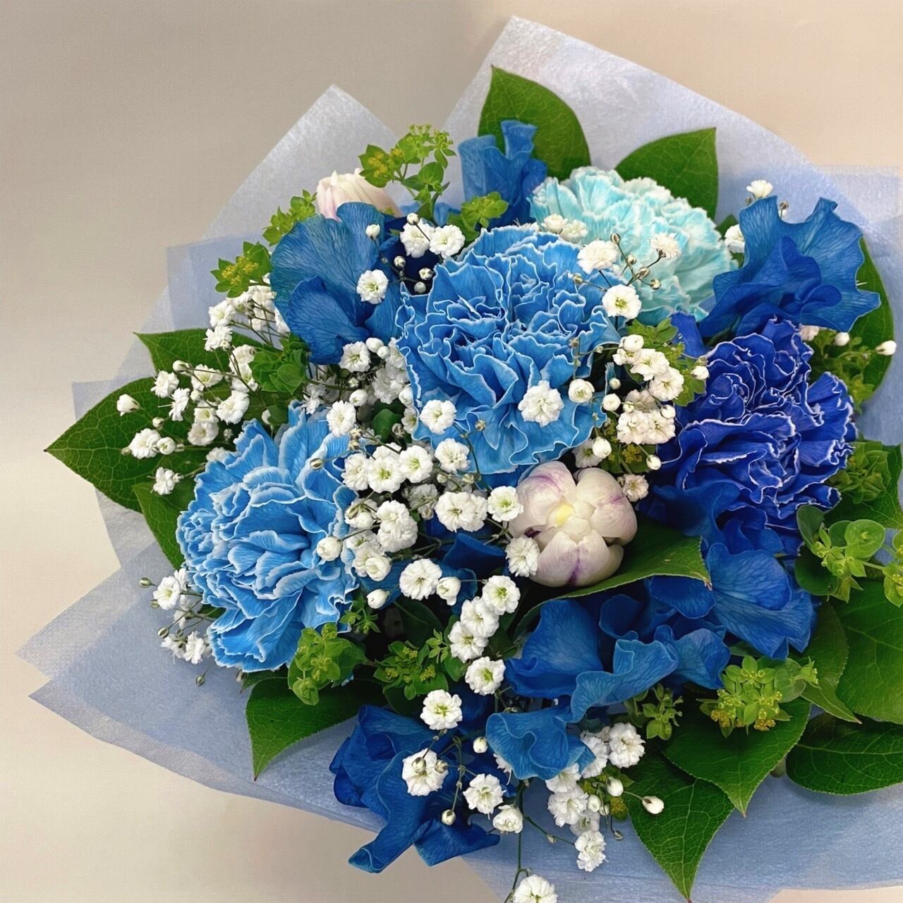 カラーオーダーブーケ生花花束成人式式お祝卒業式送別歓送迎会母の日