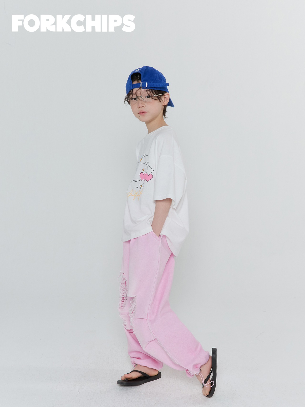 [FORKCHIPS] 버블리구제팬츠 (JS/JM/JL/JXL) / [포크칩스] 버블리구제팬츠 (JS/JM/JL/JXL)