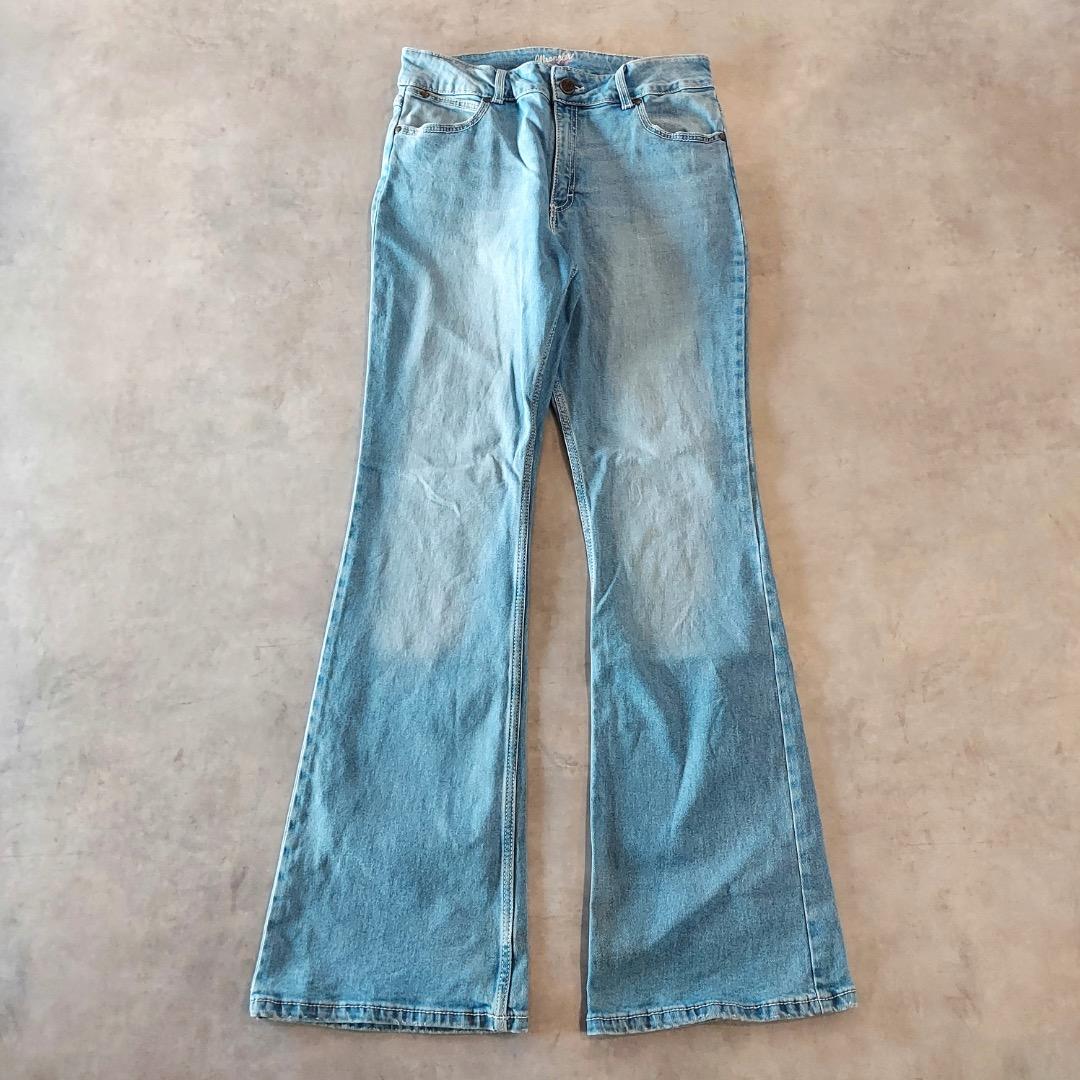 リーバイス517 Levis W33 ブルーデニム フレア 青 古着 15502 | fuufu