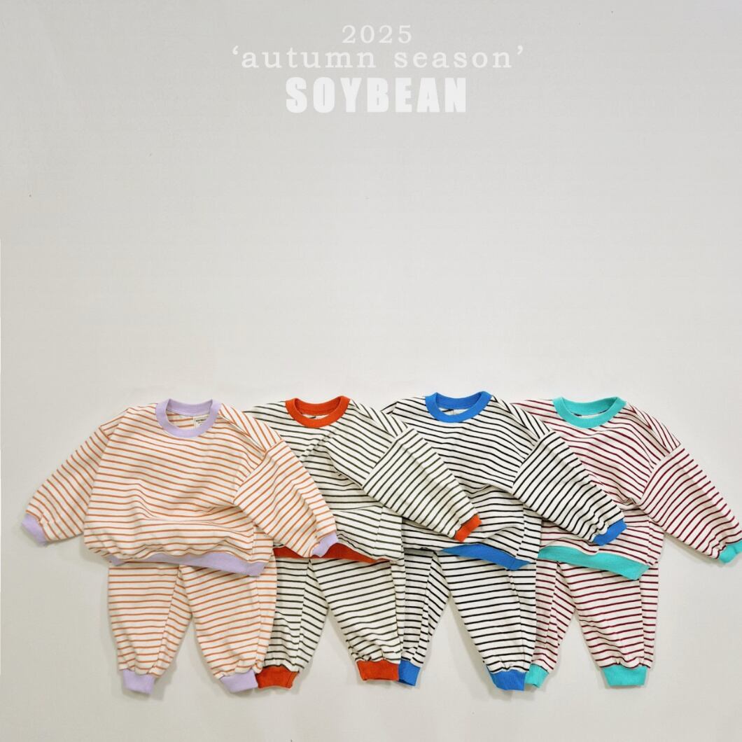 ストライプセット 【soybean】