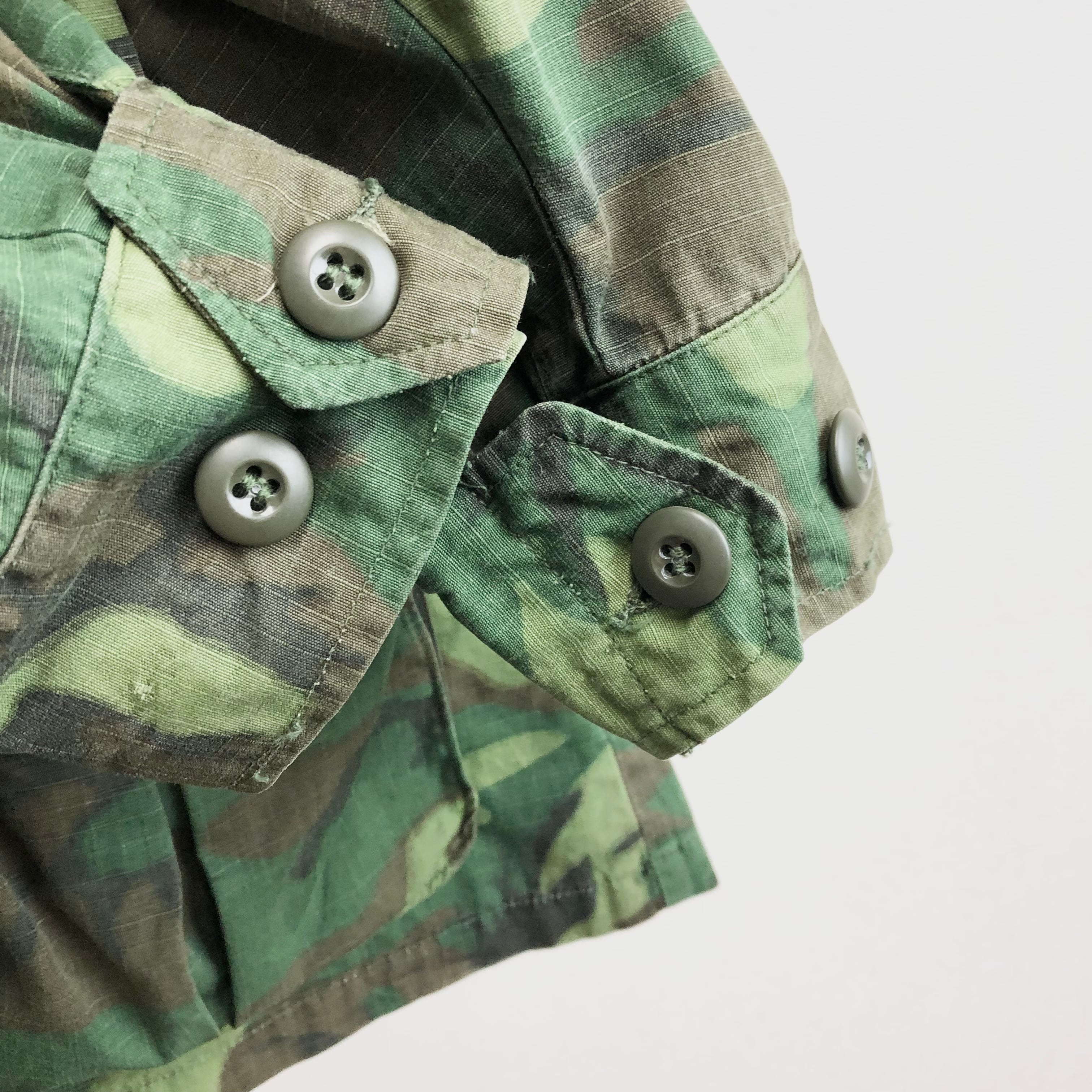 60s US ARMY ERDL迷彩』 グリーンリーフ ジャングルファティーグ