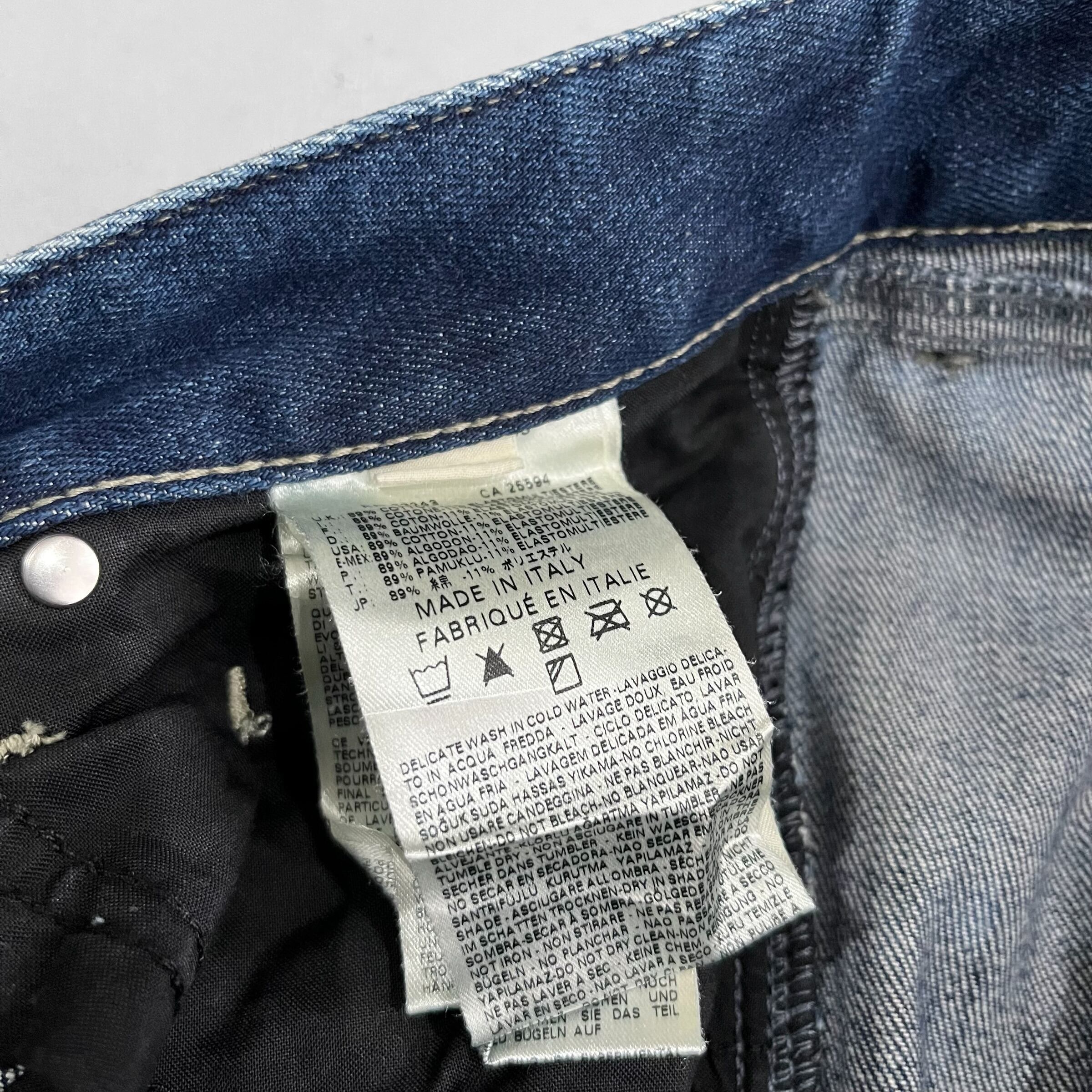 diesel black gold デニムパンツmade in Italiy