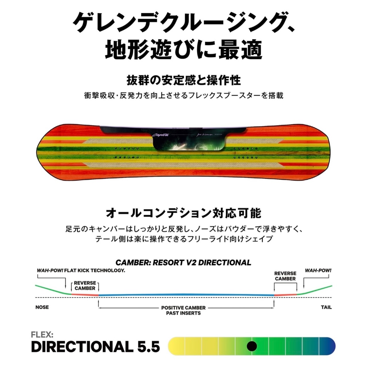 23-24 CAPITA THE EQUALIZER by Jess Kimura スノーボード 板 キャピタ  