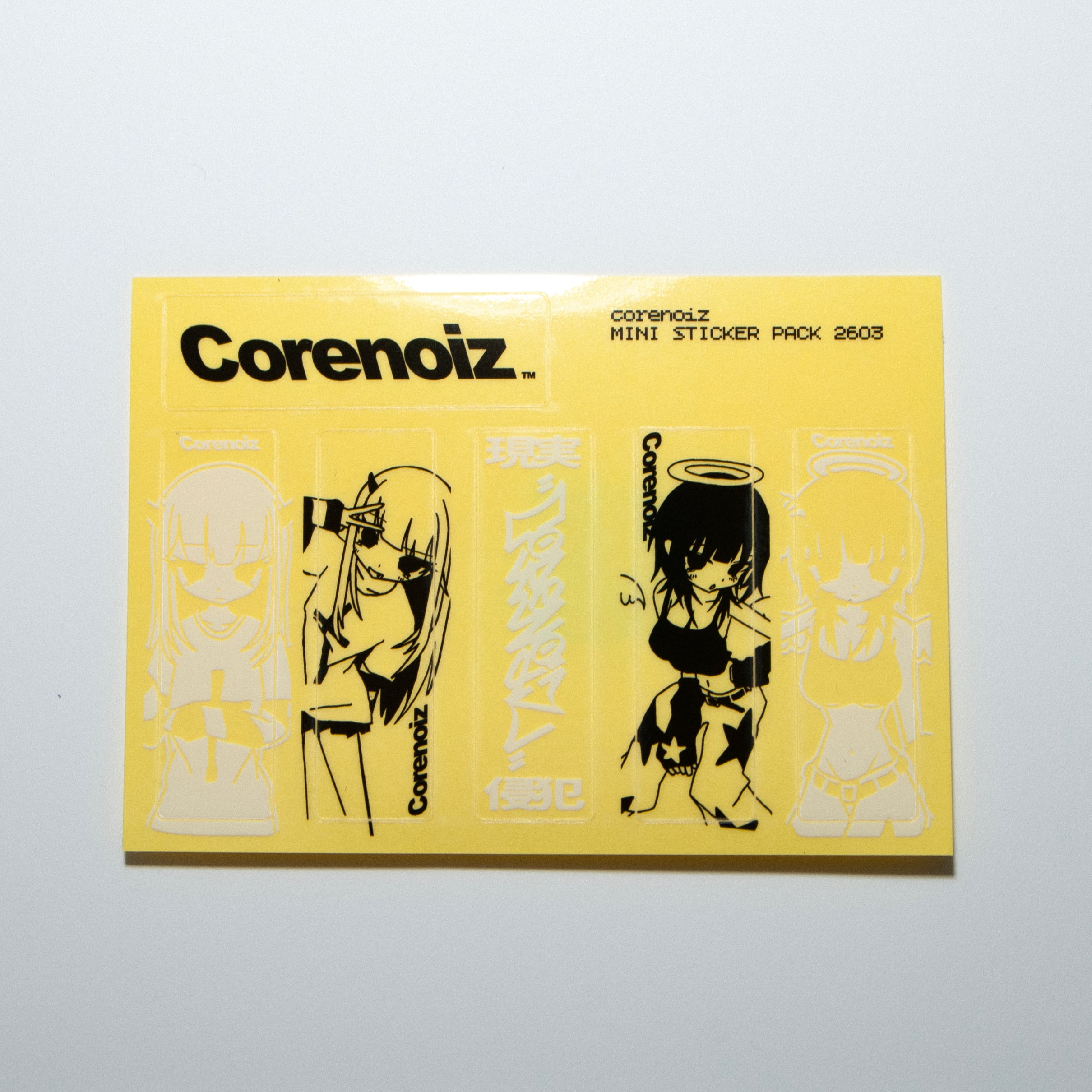 2603 mini sticker pack | corenoiz
