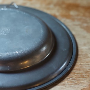 Pewter Plate / ピューター プレート〈 エタン・トレイ・店舗什器・食器・アンティーク・ヴィンテージ 〉112841