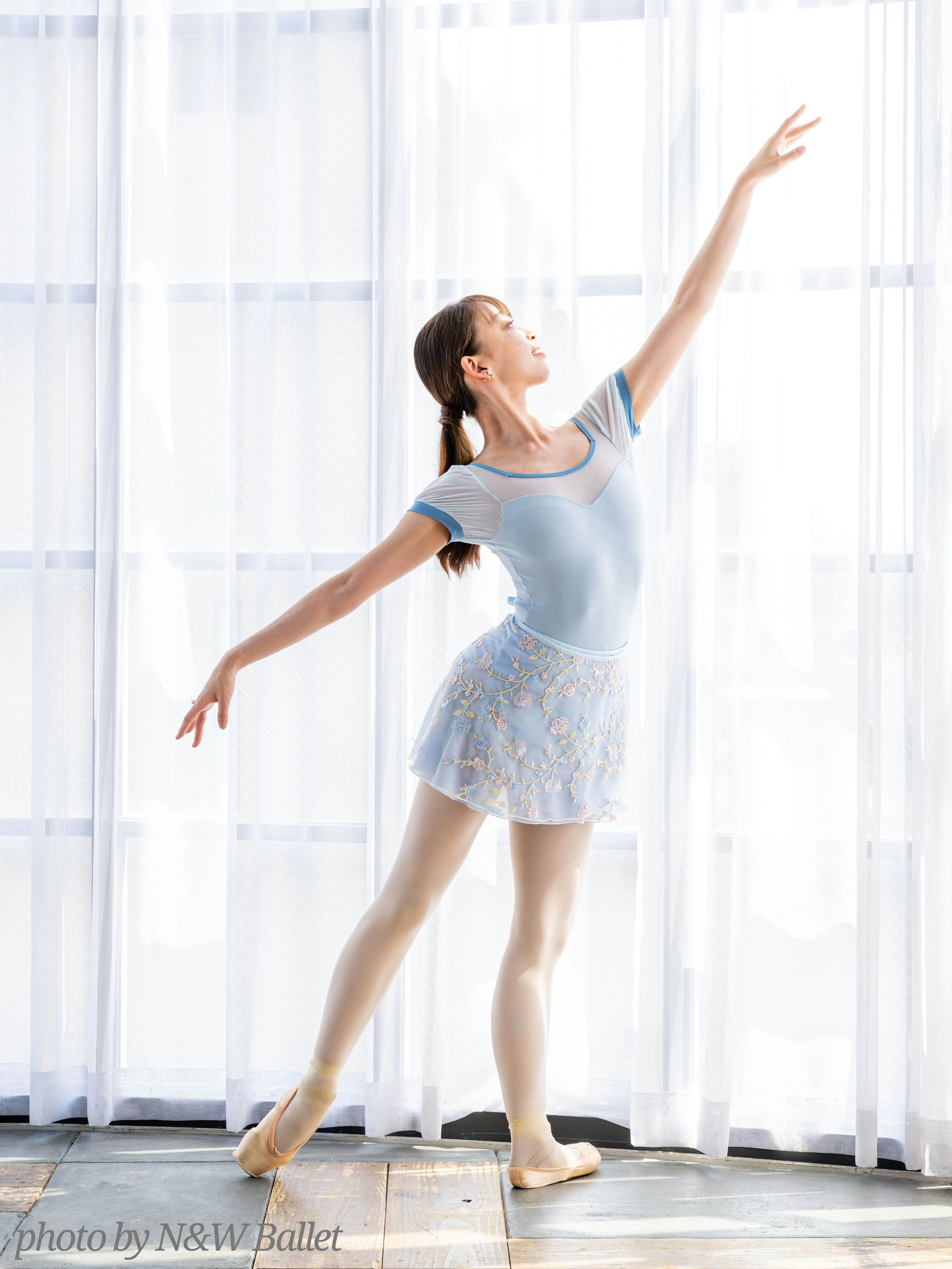 花柄刺繍レースバレエ巻きスカート | Ballet Shop Flora（バレエ