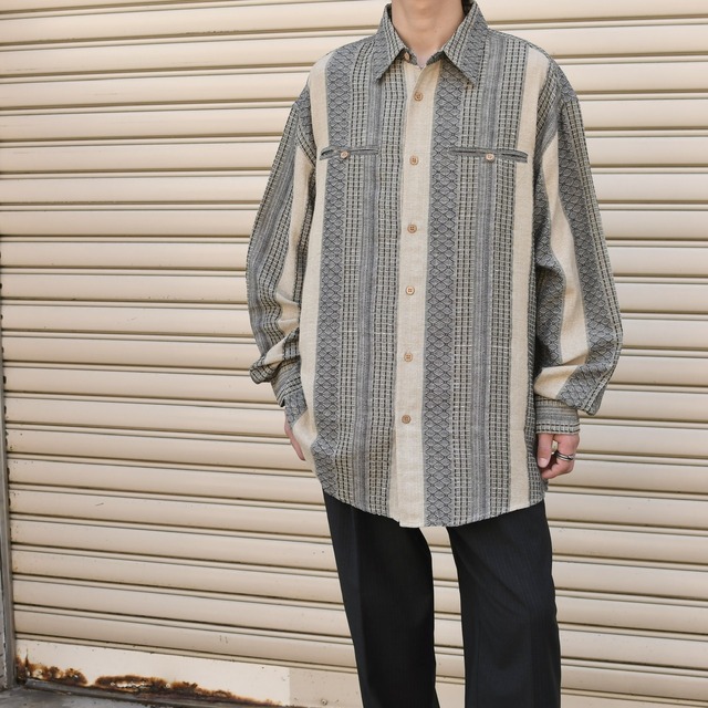 jacquard weave design shirt