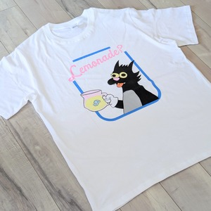 【 The Simpsons（ ザ・シンプソンズ ) 】『 Lemonade？ 』良い子のスクラッチー / The Itchy & Scratchy Show / イッチー＆スクラッチー / Tシャツ / WHITE〚アメリカン雑貨 アメトイ〛