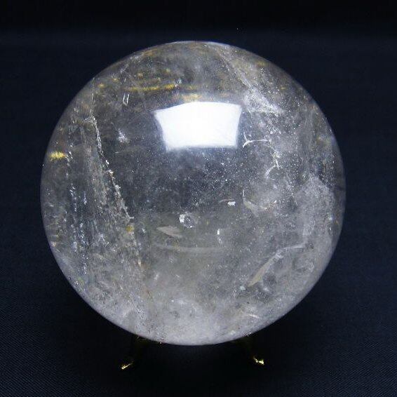 水晶 丸玉 68mm 水晶玉 一点物 151-7120