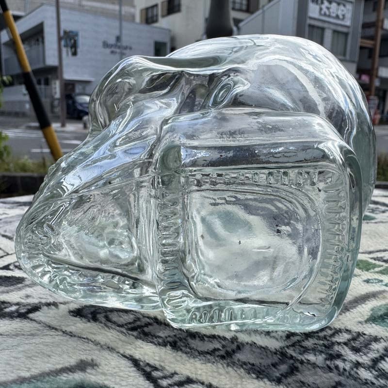 SKULL Large Glass、無鉛ガラス、クリスタルガラス、スカル、骸骨