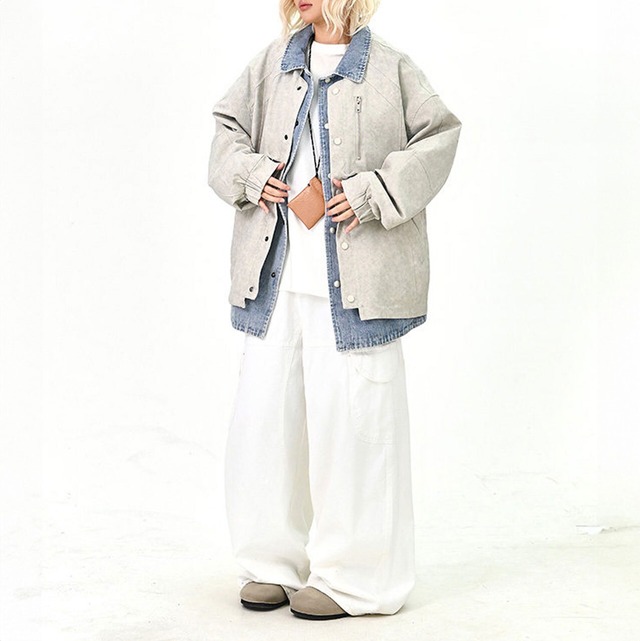 ドッキングデザインユーティリティジャケット 2col   R01579