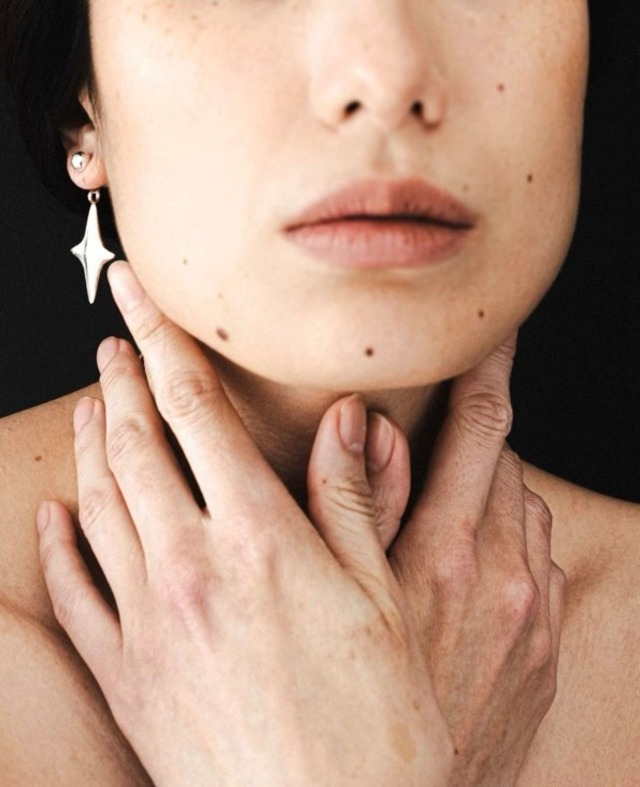 LE MOON/ Starbeam earrings