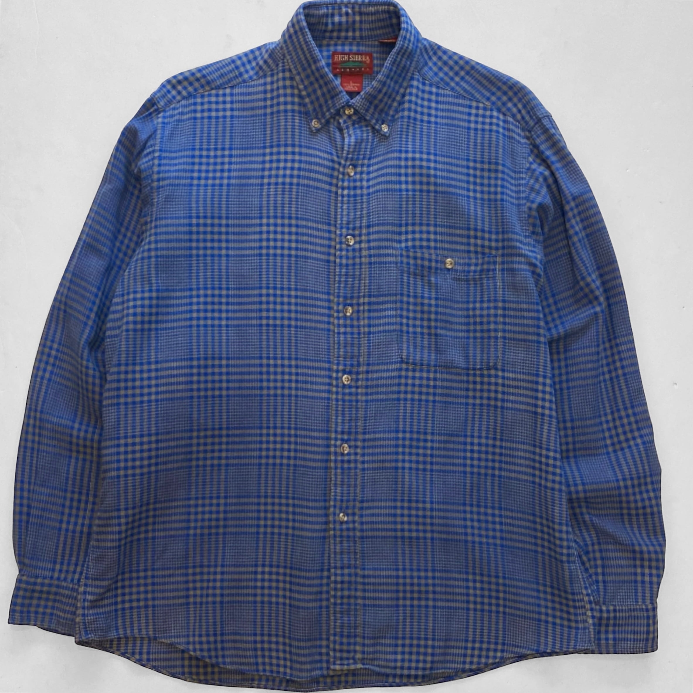 90s "HIGH SIERRA" L/S B.D Check Shirt ハイシエラ チェックシャツ [L]