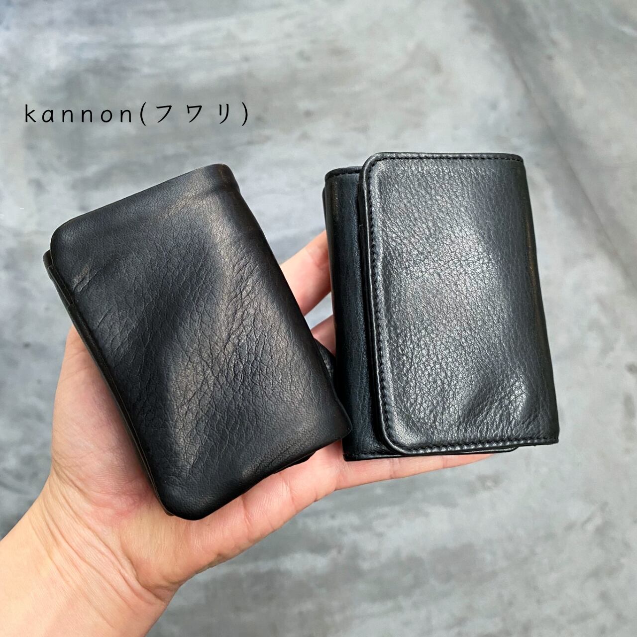 kannon 三つ折り財布フワリ 【受注生産】 | Taira
