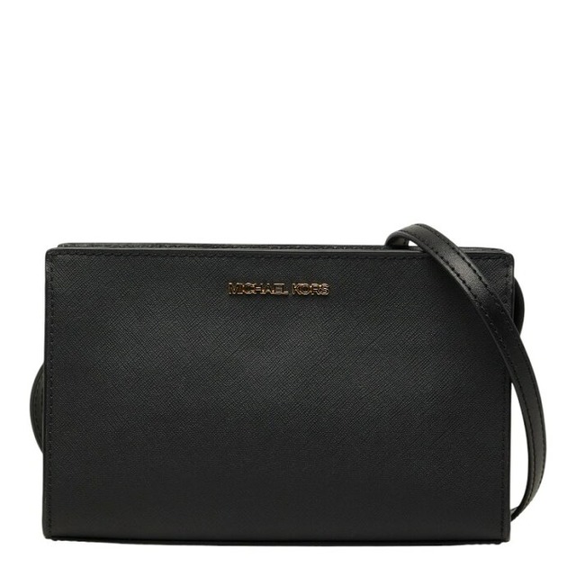 マイケルコース 斜め掛け ショルダーバッグ 35S3G6HC5L ブラック レザー レディース Michael Kors 【中古】