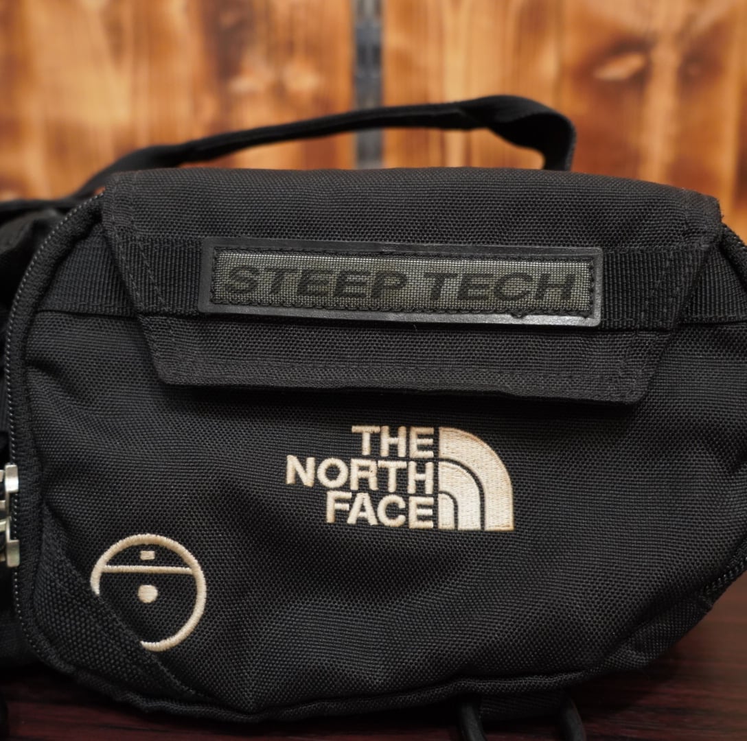 90s the north face steep tech ウエストバッグ ブラック/ノース 90s the north face steep tech ウエストバッグ ブラック/ノース