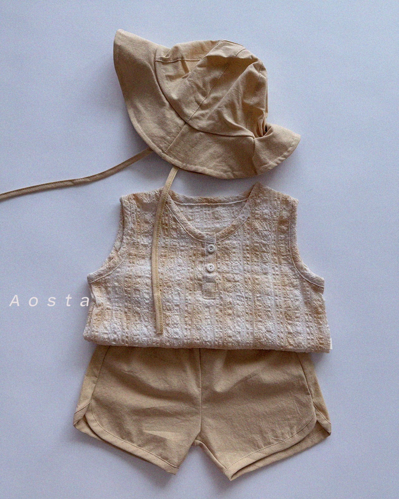 【取寄/韓国直送】Aosta 26/SM チェックシャツ｜夏服｜韓国子供服