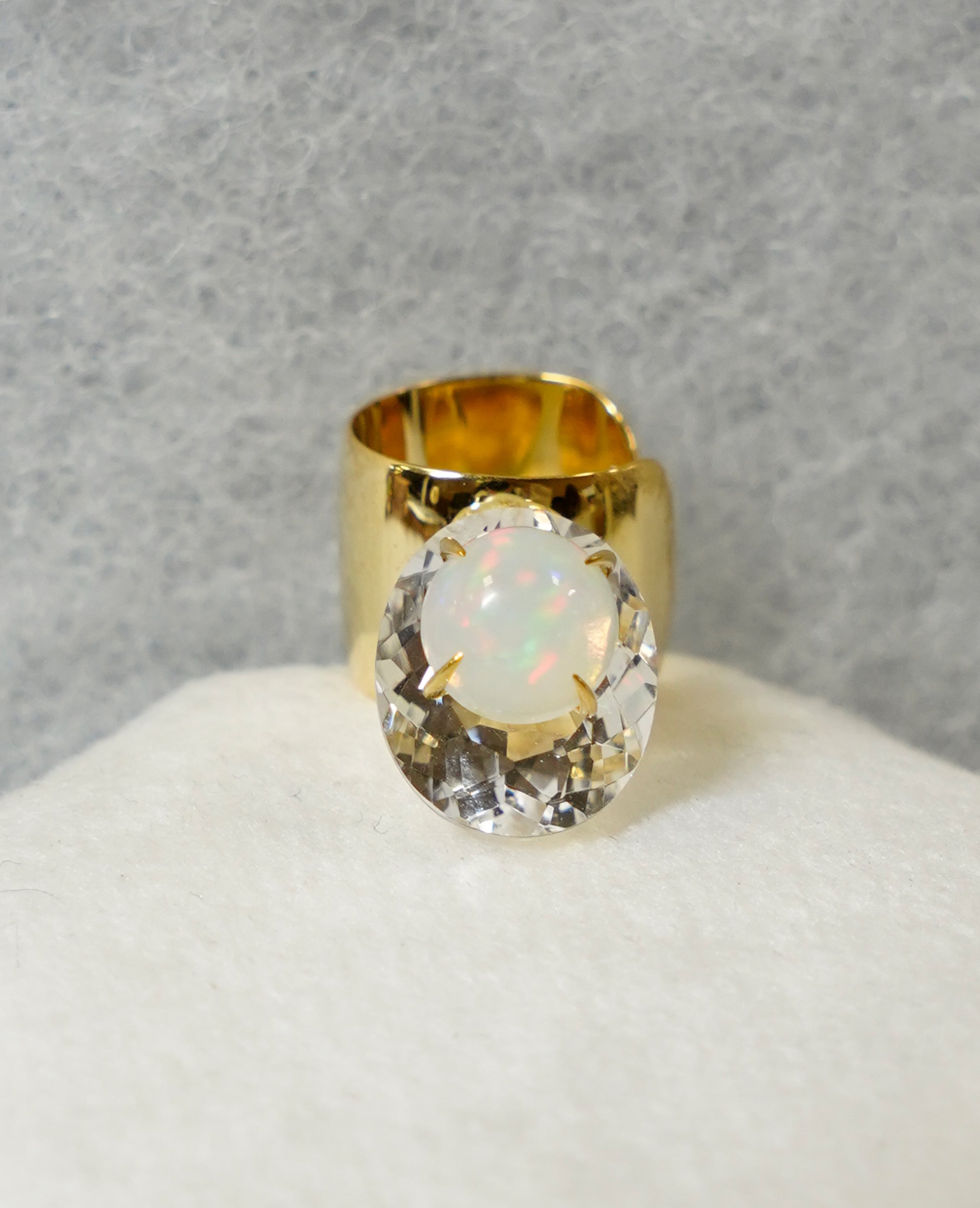 (SV)Thalatta Earcuff( Quartz×Opal)