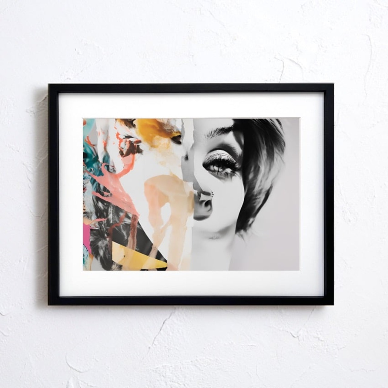 Compassion ｜抽象アート 思いやりと共感を描いたラグジュアリーポスター｜モダンインテリアに馴染む壁掛けアート｜北欧テイスト｜リビング寝室玄関にもおすすめ｜日本製ポスター｜ギフトにも最適A2ポスター