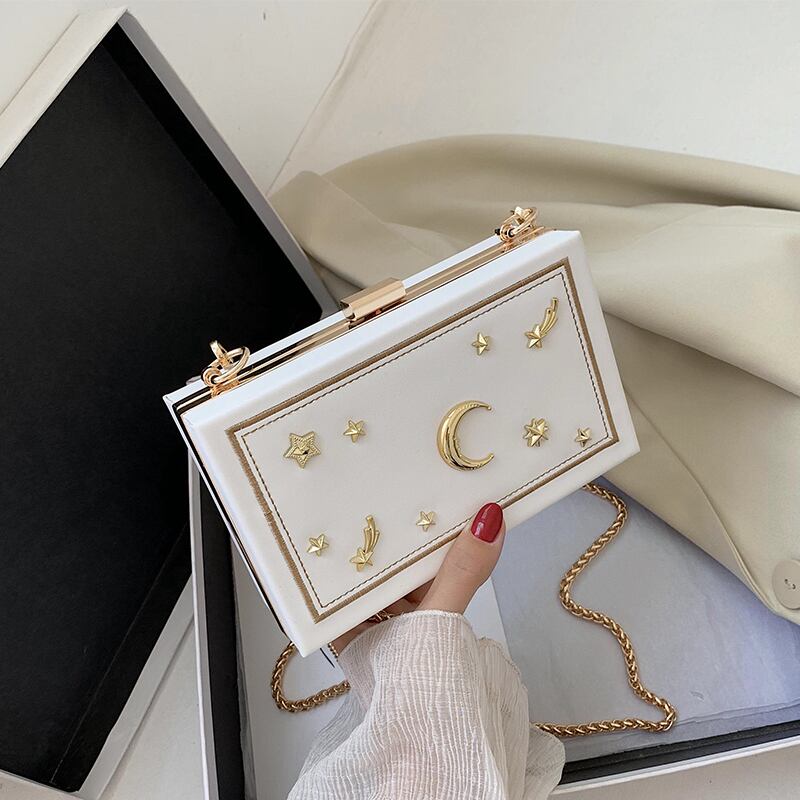 バッグ2020新しいトレンドラインワイルドチェーンメッセンジャーバッグサマーインファッションショルダースモールスクエアバッグ Tiancai_Wing_Bag3342670