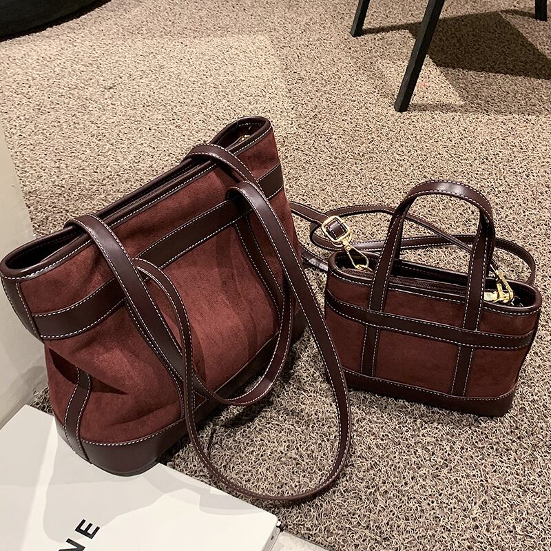 オータムウィンターレディースショルダーバッグスタンダード レトロ 秋物 冬物 トートバッグ Tiancai_Wing_Bag81106276423