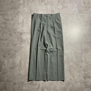 80s Dior Monsieur スラックス グリーン 日本製 【W32】