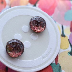 モザイク柄×偏光クリアブラウン 13㎜