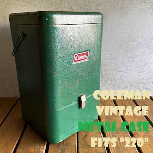 コールマン ガルウィング メタルケース グリーン ビンテージ 220系適合 COLEMAN VINTAGE METAL CASE GREEN 220-567