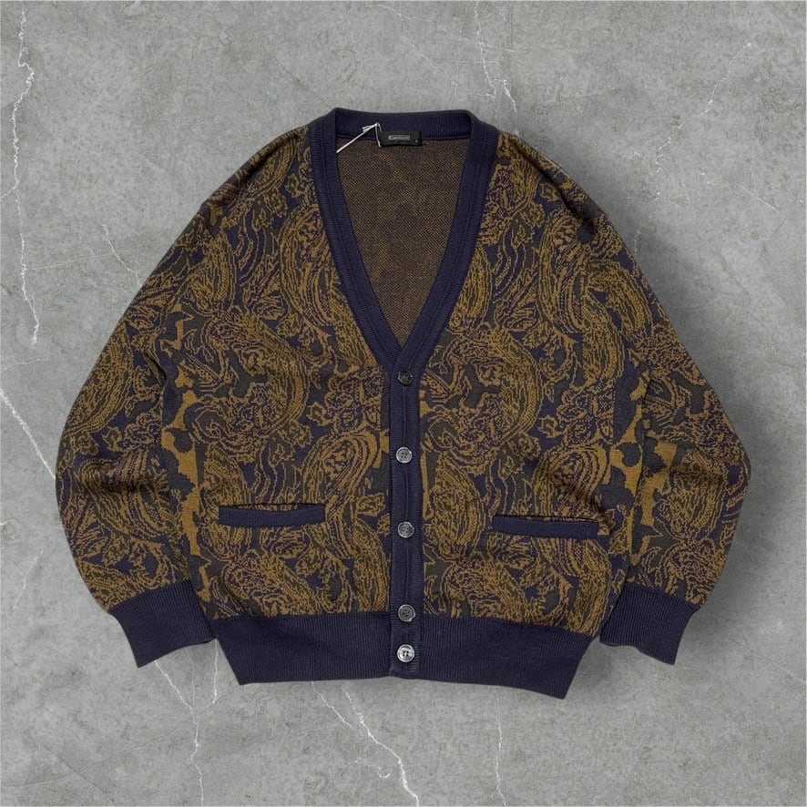 RALPH LAUREN ラルフローレン ネイティブ柄 ハンドニットカーディガン