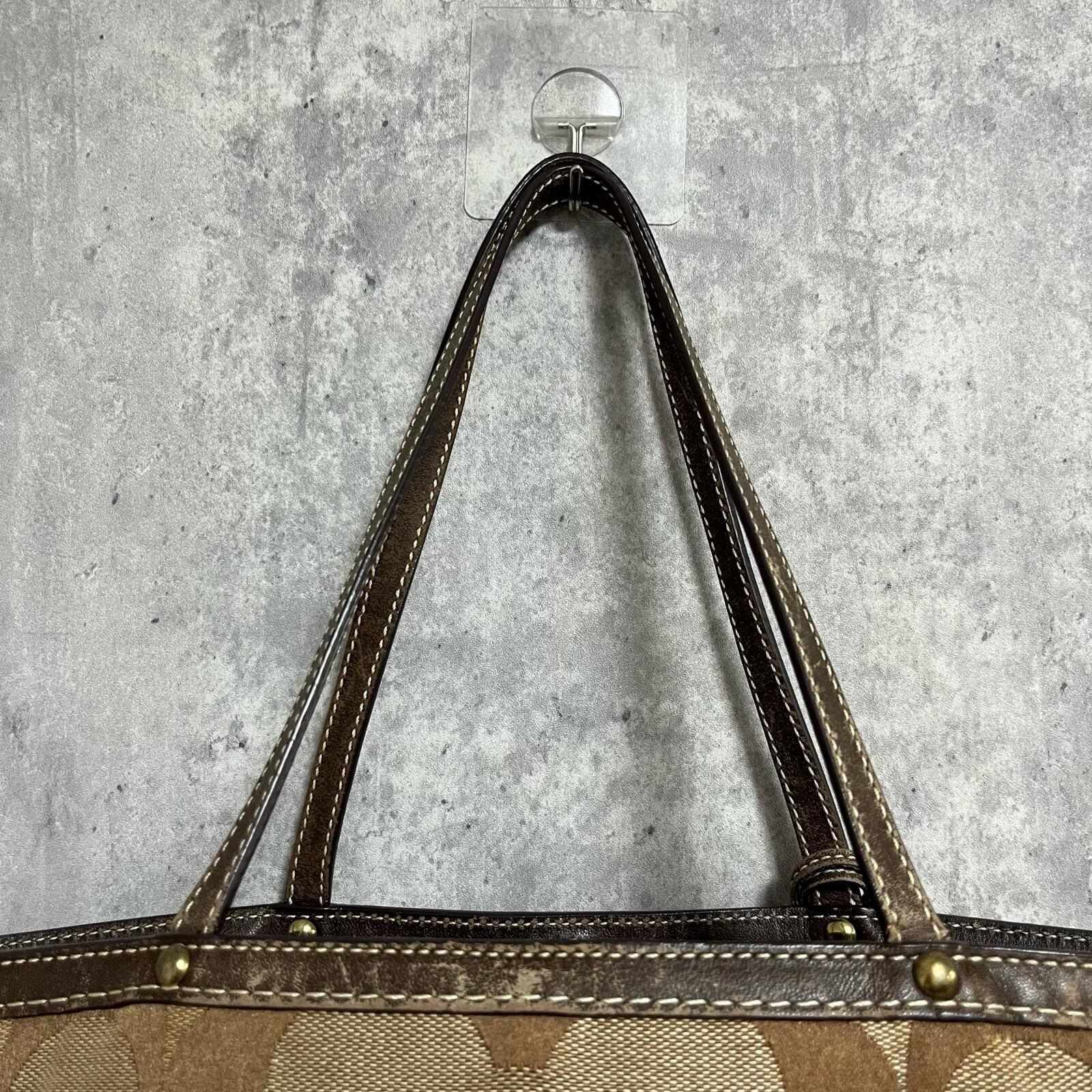 COACHコーチ シグネチャー柄トートバッグ シグネチャーモチーフ