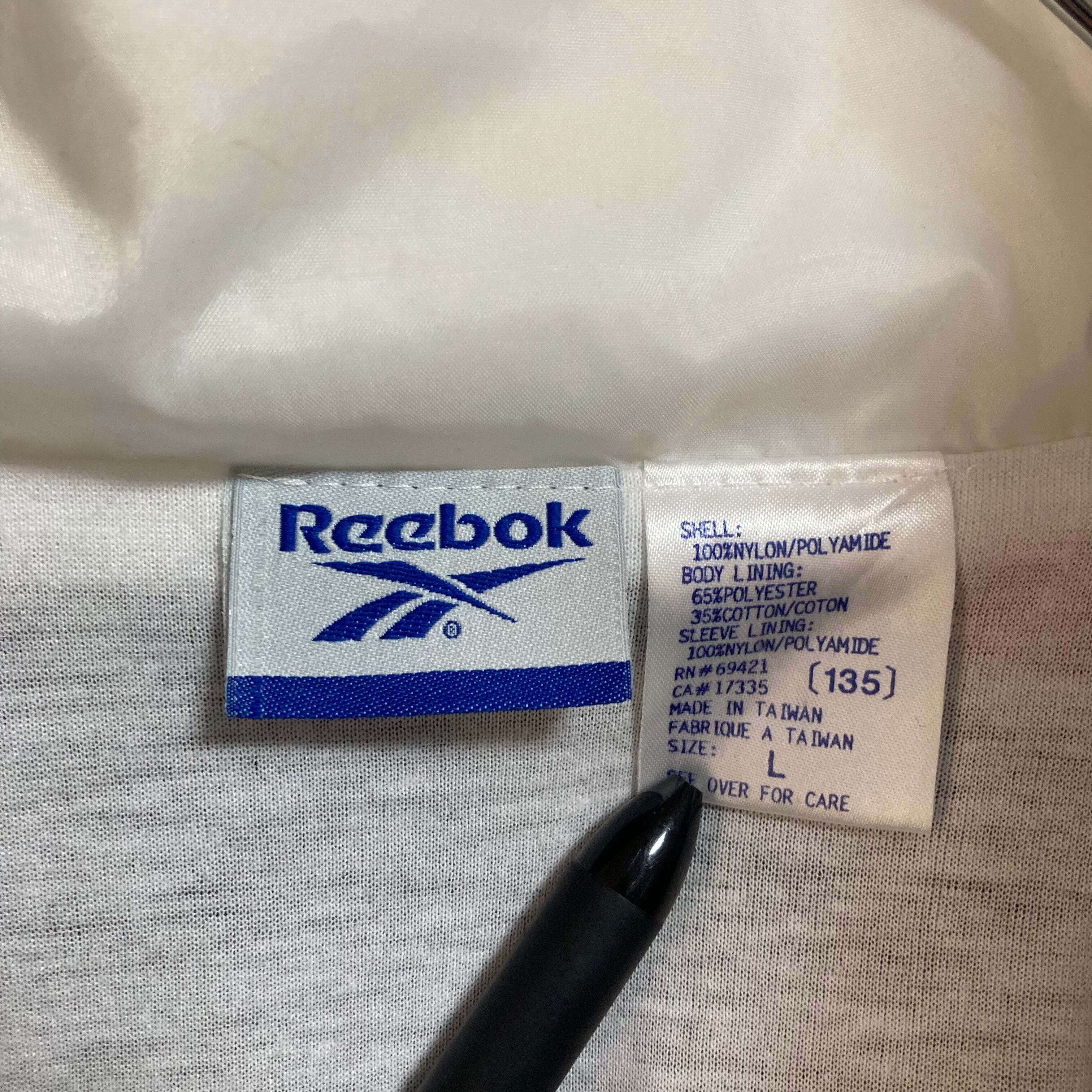 Reebok】Nylon Jacket L 00s リーボック ナイロンジャケット Reebok】Nylon Jacket L 00s リーボック ナイロンジャケット