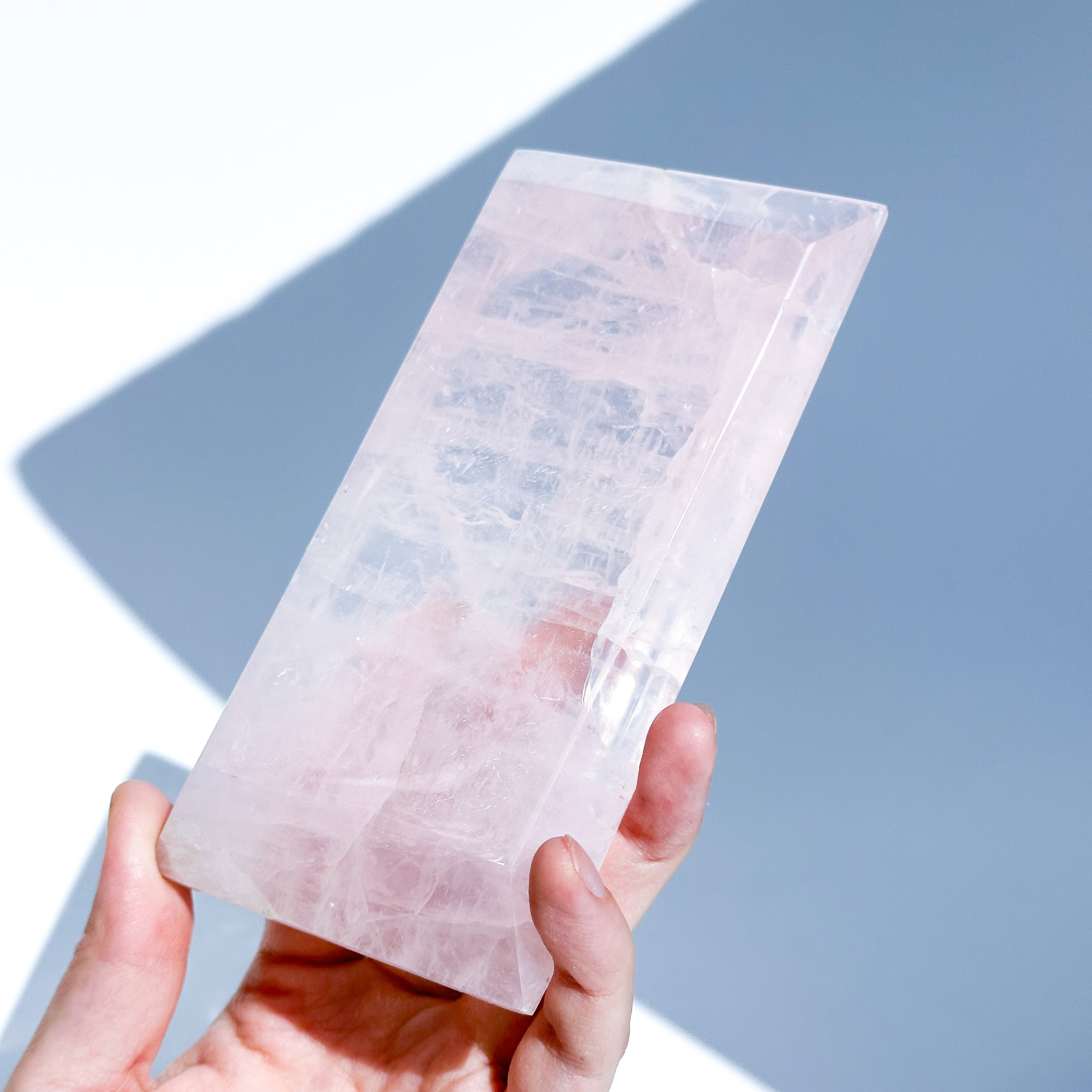ローズクォーツのトレー 01◇ Rose Quartz ◇ 天然石・鉱物