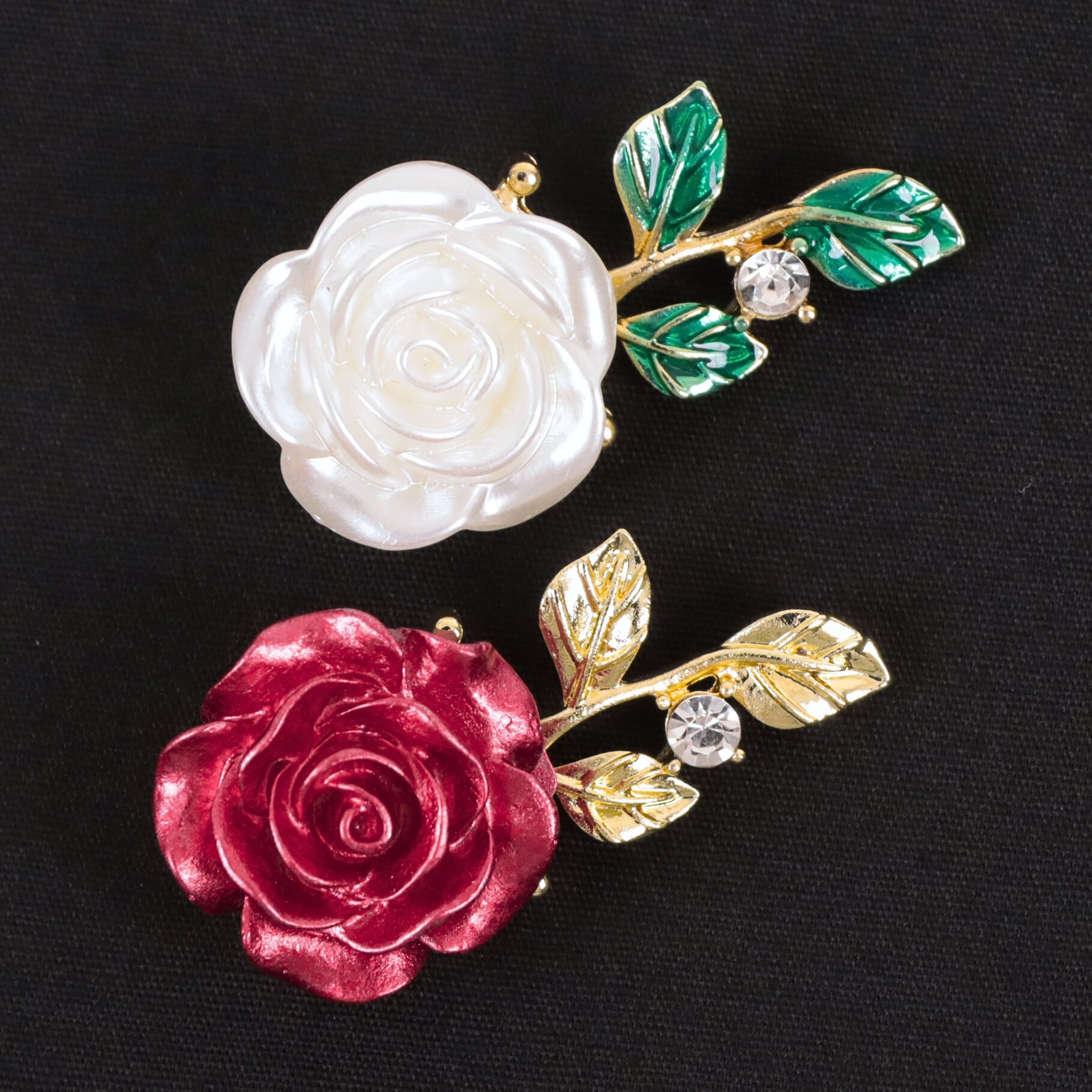 薔薇 ゴールド 金属 02000229 チャーム ハンドメイド 装飾 飾り