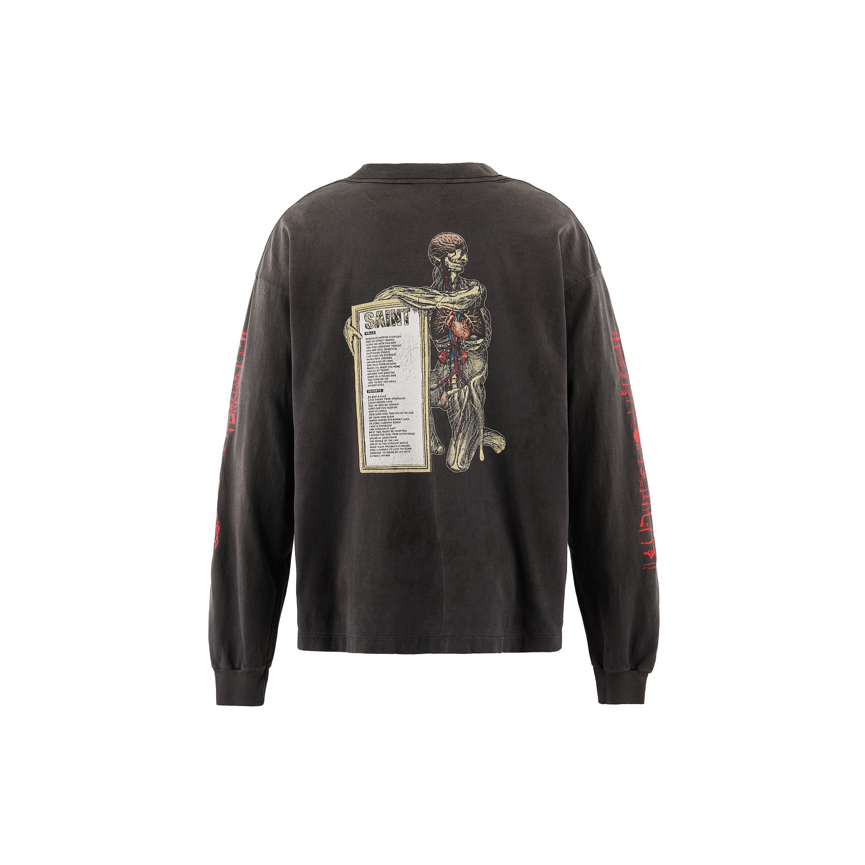 SAINT Mxxxxxx(セント マイケル) 【SM-MK8-0000-026】 LS T-SHIRT/HEAD