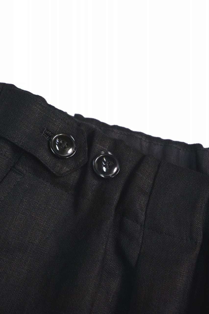 French Linen Wide Easy Pants