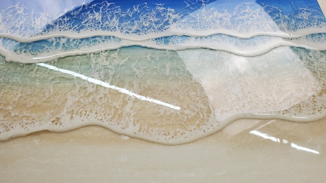 96.オーシャンレジンアート 3wave