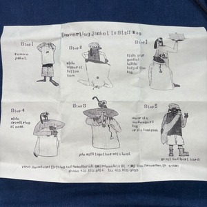 vintage 1990’s convertible pullover jacket