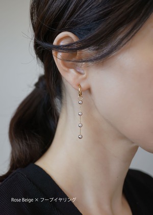 Charm -4Pearl- Rose Beige
