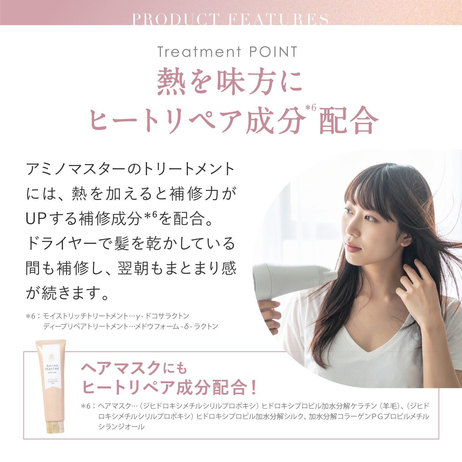 コンパクトサイズ】アミノマスター ディープリペアヘアトリートメント