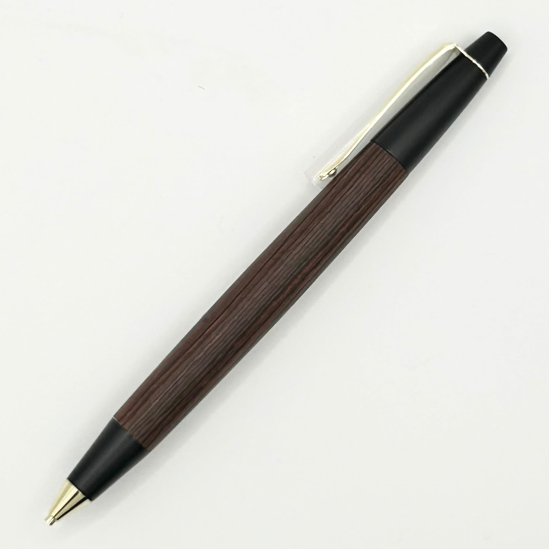 バーズアイメイプル 回転式木軸シャーペン | R's Craft