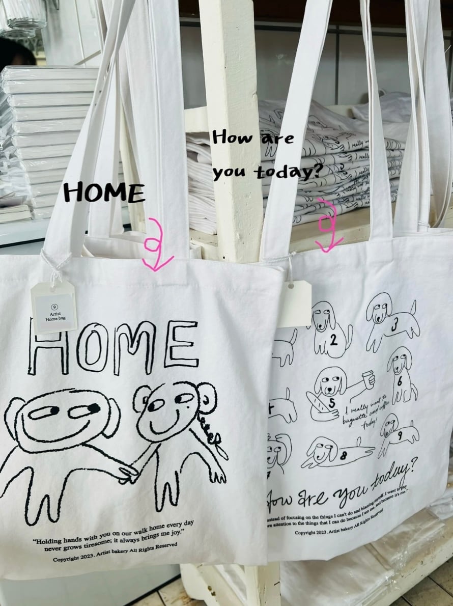 6月買付】[Artist Bakery] アーティストベーカリーエコバッグ | MY