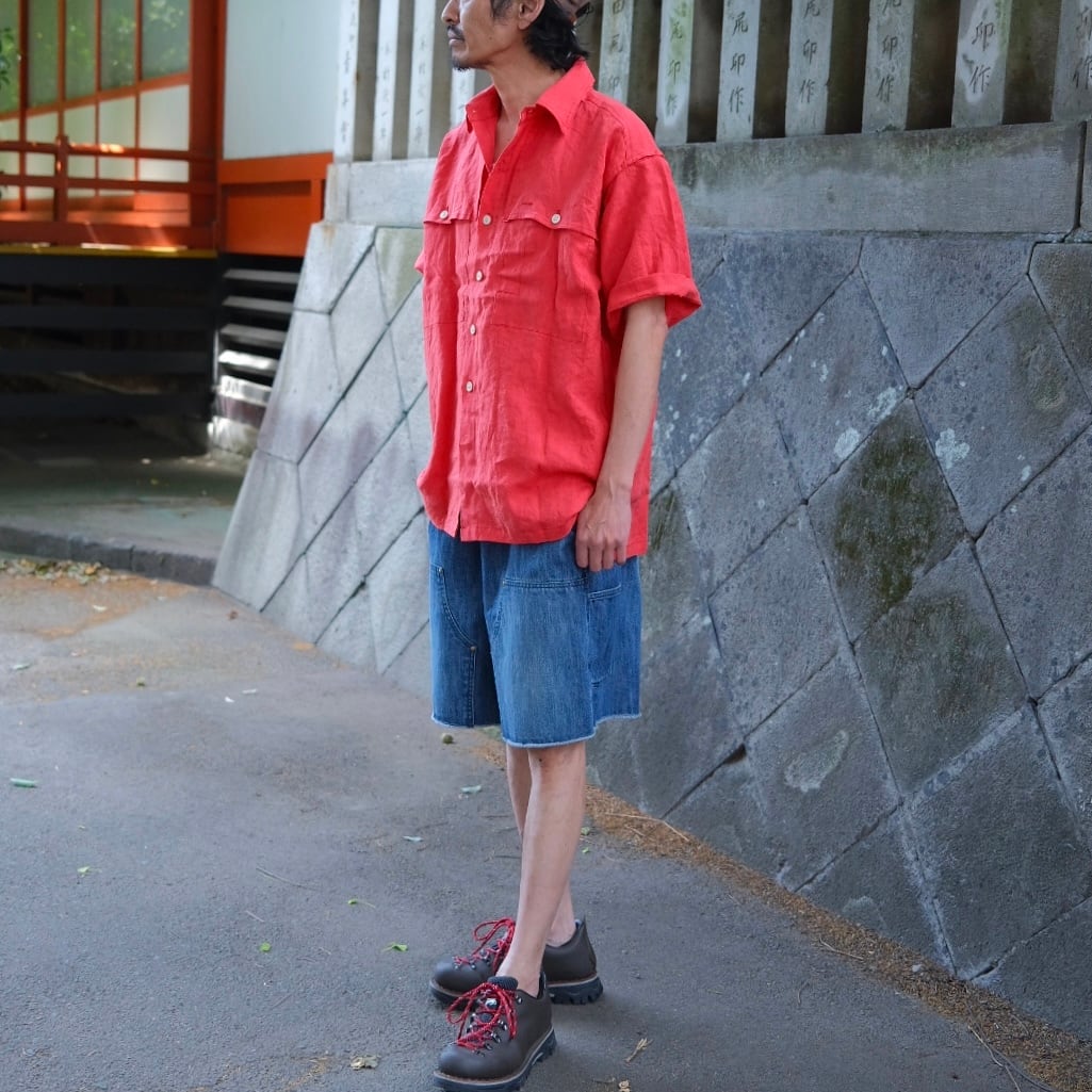 【美品】KENNETHFIELD/ケネスフィールド　EZ Shorts M KENNETH FIELD(ケネスフィールド) /FOREST SHORTS selvage DENIM -USED