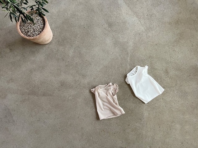 [bebenine] frill t shirt