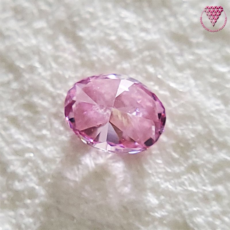 ピンクダイヤモンドルース/F.V.PURPLISH.PINK/0.078 ct.