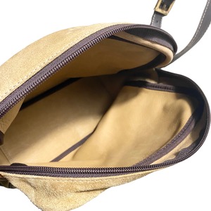 vintage LOEWE suede shoulder bag