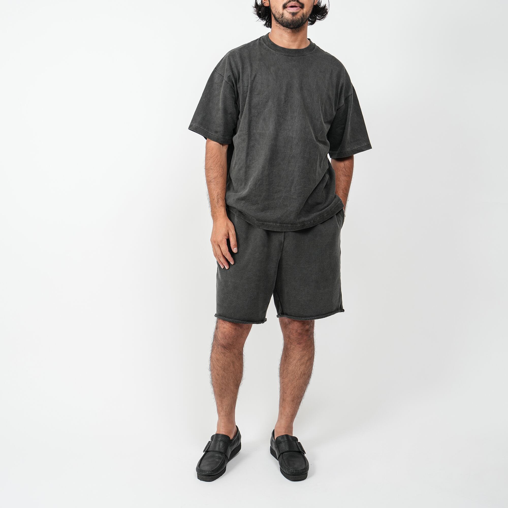 Pigment Dyed Relax Fit T-shirts (gray) | OVY 